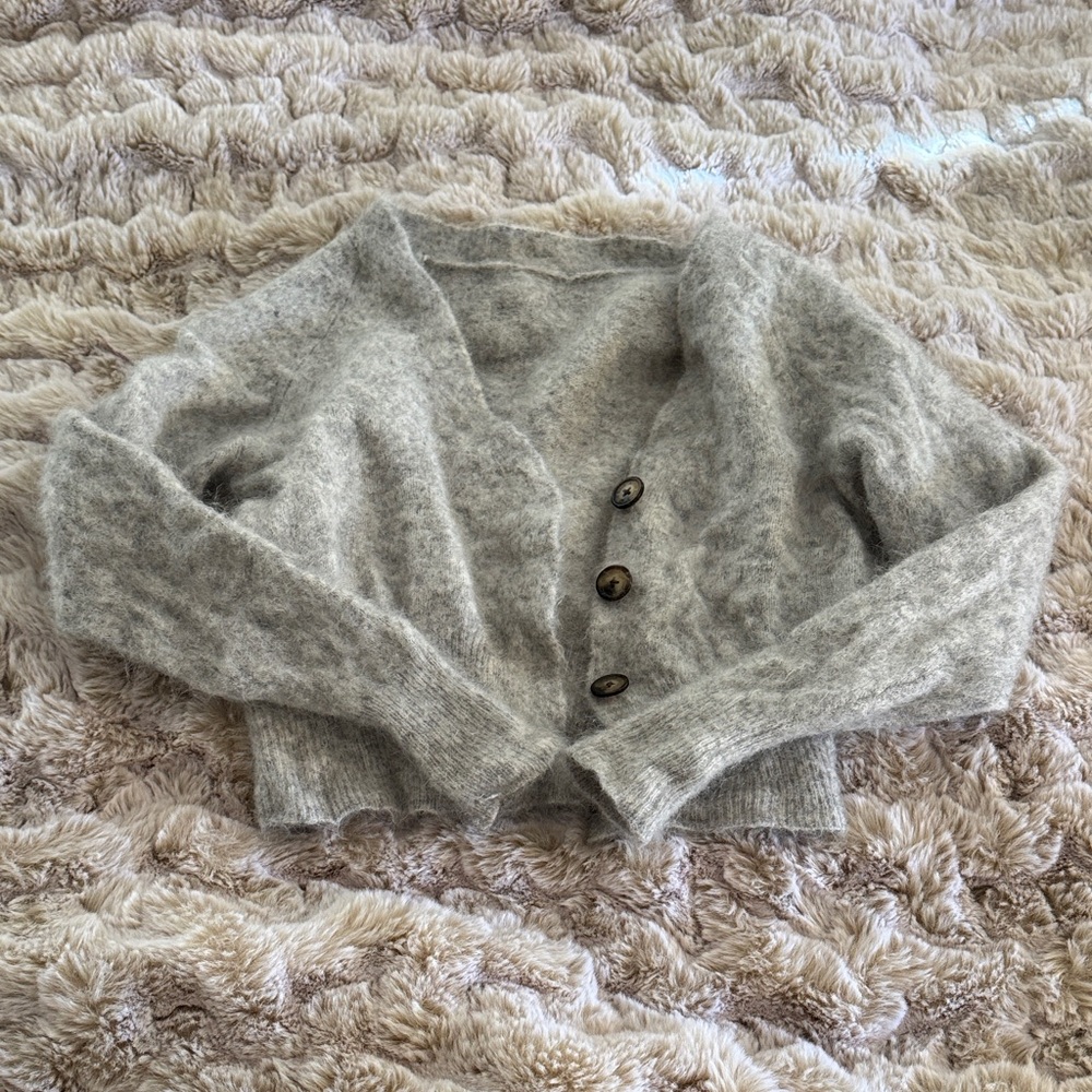 Anine Bing Cozy Gray Women's Sweater